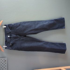 Levi's Black Mid-Rise Jeans